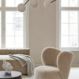 Drop Bulp Chandelier Large Grey by 101 Copenhagen - Lifestyle View 1