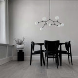 Drop Bulp Chandelier Small Grey by 101 Copenhagen - Lifestyle View 2