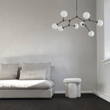 Drop Bulp Chandelier Small Grey by 101 Copenhagen - Lifestyle View 3