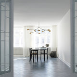 Drop Chandelier Large Brass by 101 Copenhagen - Lifestyle View 3