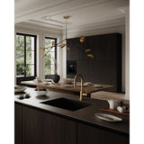 Drop Chandelier Large Brass by 101 Copenhagen - Lifestyle View 5