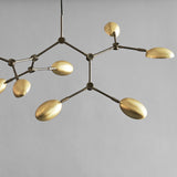 Drop Chandelier Small Brass by 101 Copenhagen - View 2