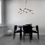 Drop Chandelier Small Brass by 101 Copenhagen - Lifestyle View 1