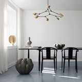 Drop Chandelier Small Brass by 101 Copenhagen - Lifestyle View 3