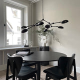 Drop Chandelier Small Burned Black by 101 Copenhagen - Lifestyle View 1