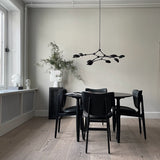 Drop Chandelier Small Burned Black by 101 Copenhagen - Lifestyle View 2