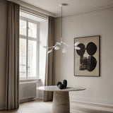 Drop Chandelier Small White by 101 Copenhagen - Lifestyle View 2
