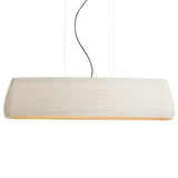 Drop Linear Suspension White By Grapants - Front View