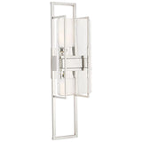 Duelle Wall Sconce Polished Nickel By Visual Comfort Modern - Side View1