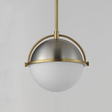 Duke Pendant Satin Nickel / Satin Brass by Maxim Lighting