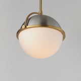 Duke Pendant Satin Nickel / Satin Brass by Maxim Lighting