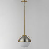 Duke Pendant Satin Nickel / Satin Brass by Maxim Lighting