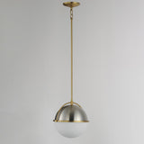Duke Pendant Satin Nickel / Satin Brass by Maxim Lighting