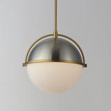 Duke Pendant Satin Nickel / Satin Brass by Maxim Lighting