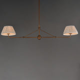 Dunbridge Linear Suspension Weathered Brass by Maxim Lighting