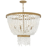 Dune Medium Single Tier Chandelier By Frederic Ramond
