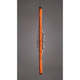Dune Vertical Suspension By LZF, Finish: Natural Cherry
