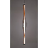 Dune Vertical Suspension By LZF, Finish: Natural Cherry