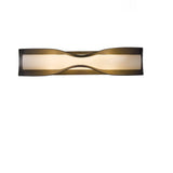 Dune Wall Sconce Large, shown in Bronze, by Hubbardton Forge