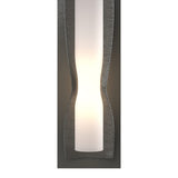 Dune Wall Sconce Small in Natural Iron by Hubbardton Forge