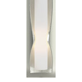 Dune Wall Sconce Small in Sterling by Hubbardton Forge