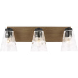 Dunton Wall Sconce — Large, Midnight Black