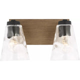 Dunton Wall Sconce — Medium, Midnight Black