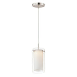 Duo Mini Pendant Satin Nickel by Maxim Lighting