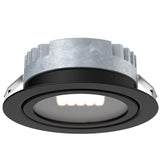 Duo Puck Light Black By DALS - Front View