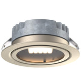 Duo Puck Light Satin Nickel By DALS - Front View