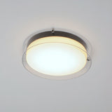 Duo Round Flush Mount Black by Maxim Lighting