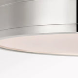 Dupont Round Semi Flush Medium Polished Nickel By Visual Comfort Studio - Detailed View1