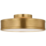 Dupont Round Semi Flush Small Gild By Visual Comfort Studio