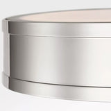 Dupont Round Semi Flush Small Polished Nickel By Visual Comfort Studio - Detailed View1