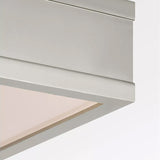 Dupont Square Semi Flush Polished Nickle Medium By Visual Comfort Detailed View 1