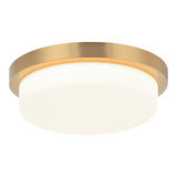 Durham Ceiling Light 16 Inch Aged Gold Brass