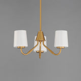 Durham Chandelier Natural Aged Brass by Maxim Lighting