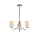 Durham Chandelier Satin Nickel by Maxim Lighting