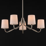 Durham Chandelier Satin Nickel by Maxim Lighting