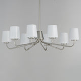Durham Chandelier Satin Nickel by Maxim Lighting