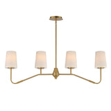 Durham Linear Suspension Natural Aged Brass by Maxim Lighting