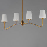 Durham Linear Suspension Natural Aged Brass by Maxim Lighting