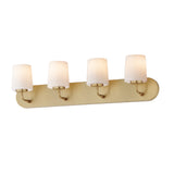 Durham Strip Vanity Light Natural Aged Brass by Maxim Lighting