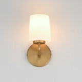 Durham Vanity Light Natural Aged Brass by Maxim Lighting