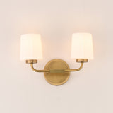 Durham Vanity Light Natural Aged Brass by Maxim Lighting