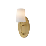 Durham Wall Sconce Natural Aged Brass by Maxim Lighting