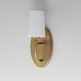 Durham Wall Sconce Natural Aged Brass by Maxim Lighting