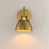 Dusk Wall Sconce Vanity Light Satin Brass by Maxim Lighting