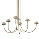 Dussa Chandelier By Aromas Del Campo, Finish: Gold, Color: Travertine