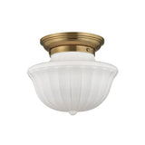 Dutchess Flush Mount - 12 Inch - Aged Brass by Hudson Valley
